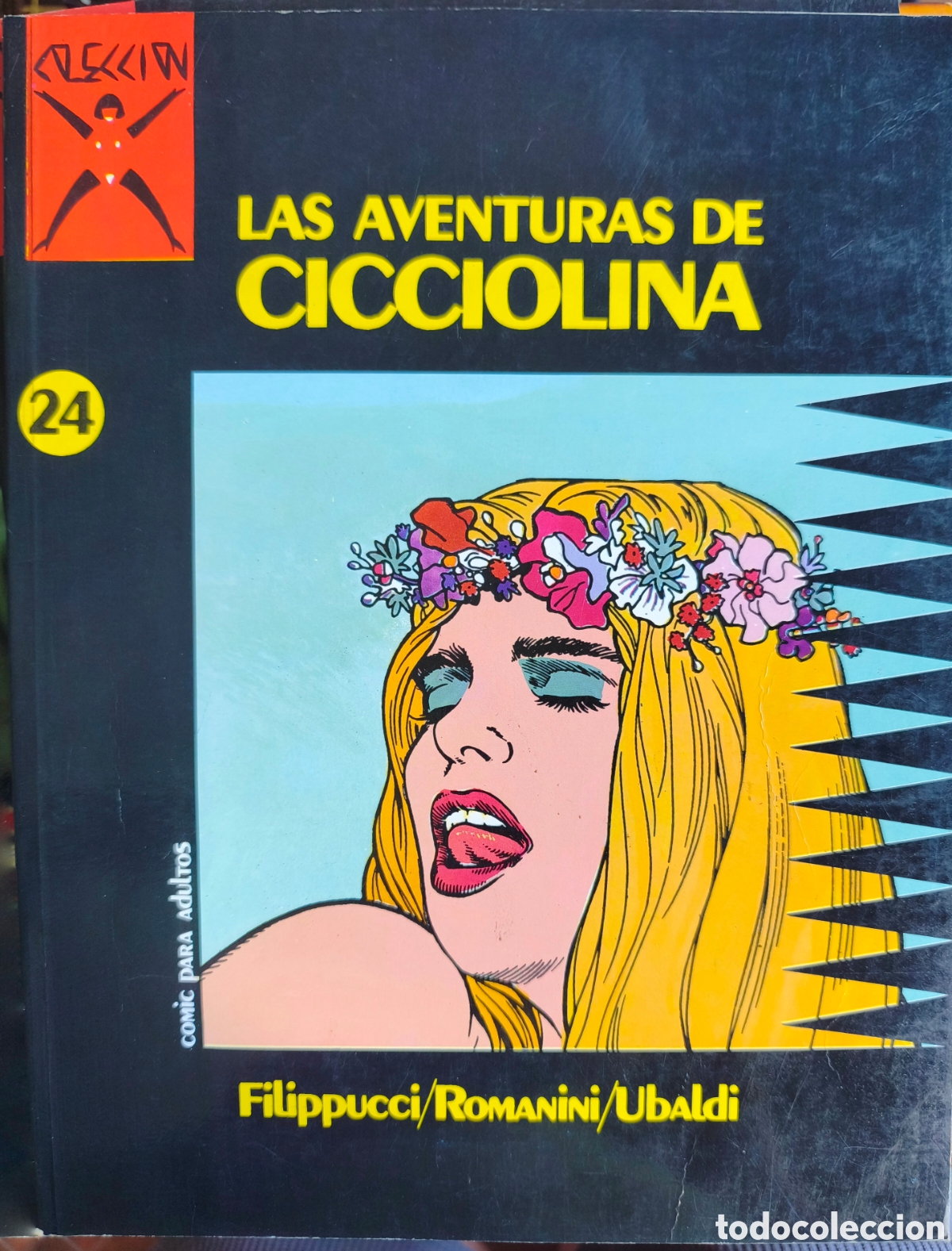 C&oacute;mics: Las Aventuras de Cicciolina, edici&oacute;n espa&ntilde;ola de Ediciones La C&uacute;pula (1989)
