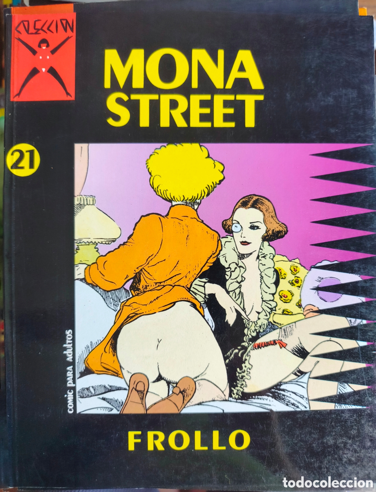 C&oacute;mics: Mona Street, de L. Frollo, publicado por Ediciones La C&uacute;pula en 1989