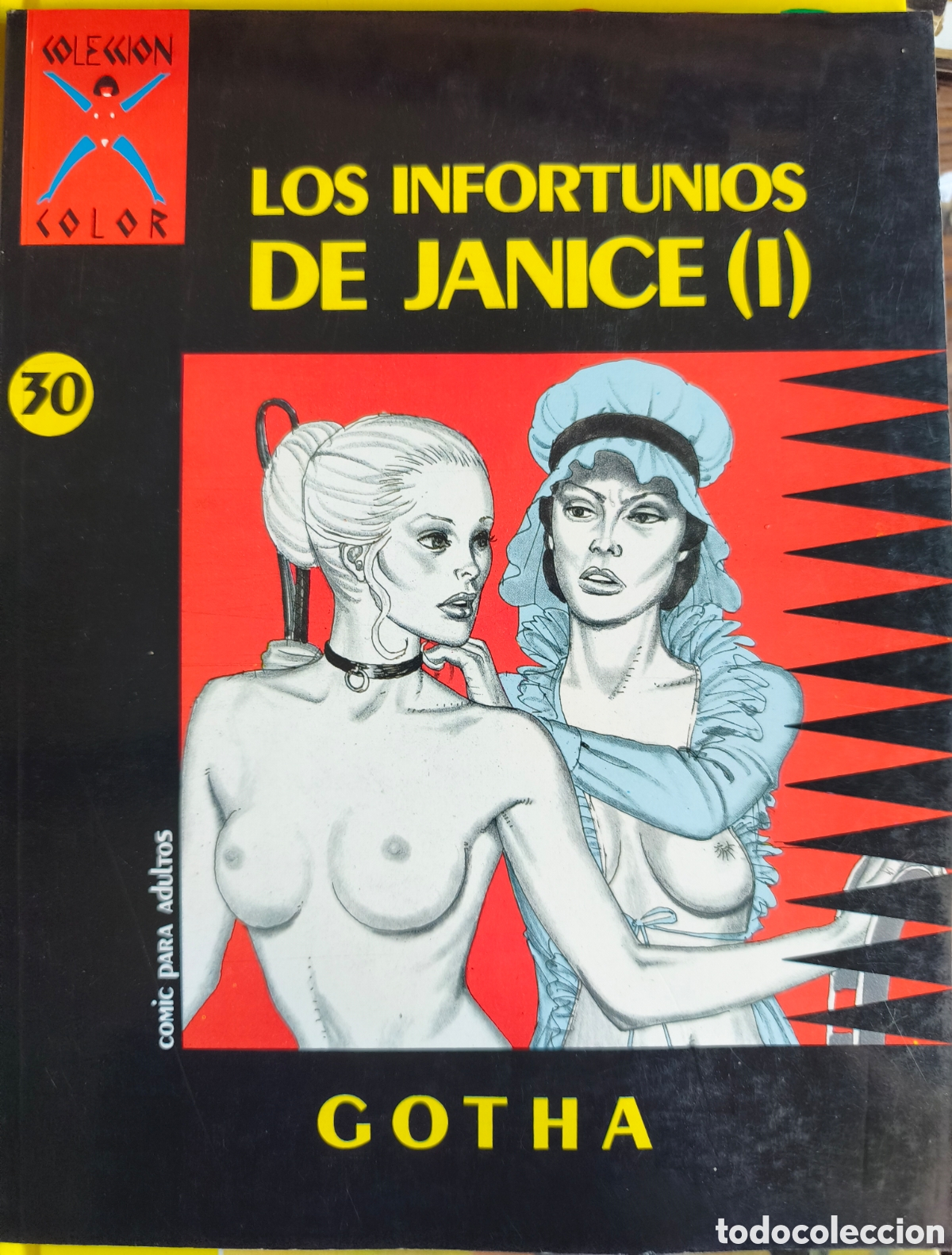C&oacute;mics: Vendo c&oacute;mic Ex Libris Eroticis, obra de Massimo Rotundo, publicado por Ediciones La C&uacute;pula en 1987.