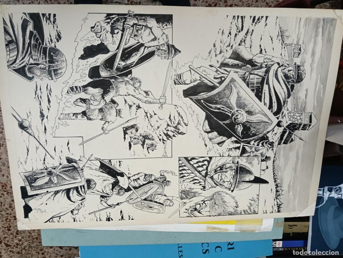 C&oacute;mics: PAGINA ORIGINAL JESUS BLASCO THE LONG WAY HOUSE