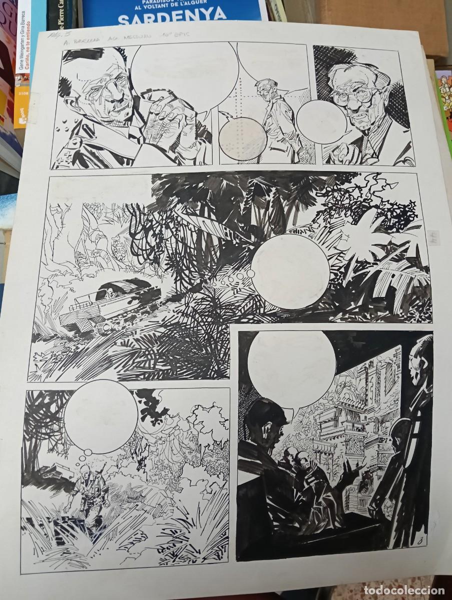 Fumetti: PAGINA ORIGINAL A.BRECCIA