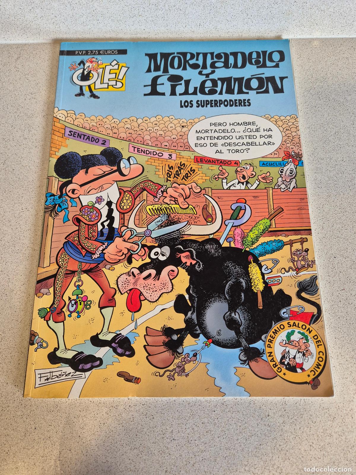 C&oacute;mics: Libro &rdquo;Mortadelo y Filemon: los superpoderes&rdquo;