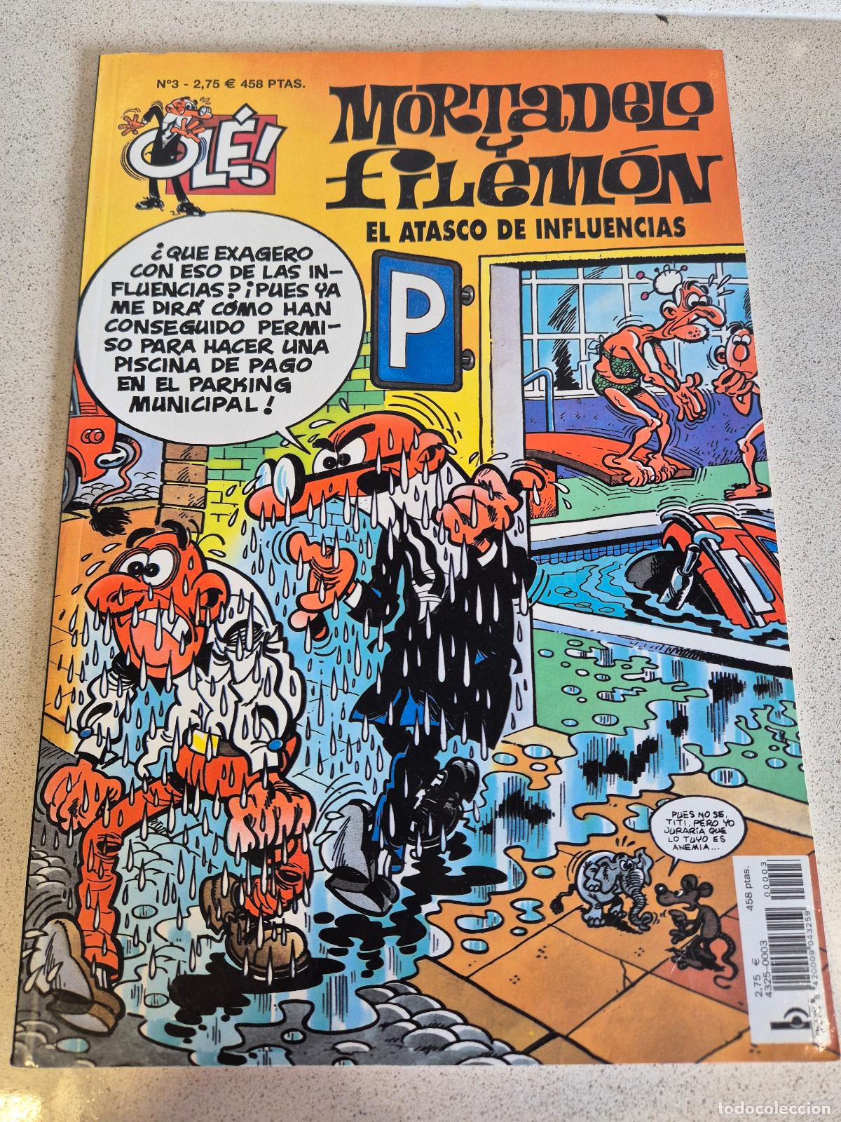 C&oacute;mics: Libro &rdquo;Mortadelo y Filemon: el atasco de influencias&rdquo;