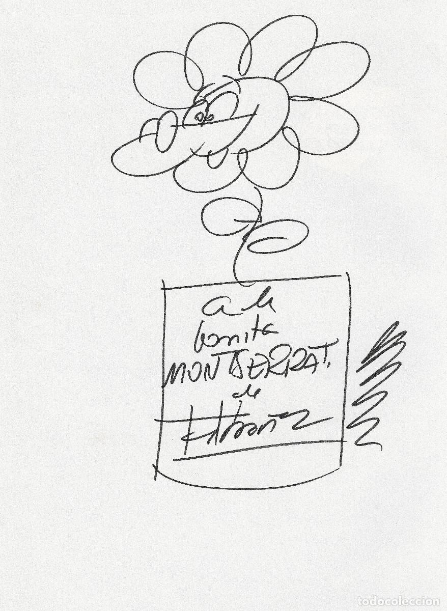 C&oacute;mics: Francisco Iba&ntilde;ez Autografo a Montserrat en &rdquo;El Tirano&rdquo;