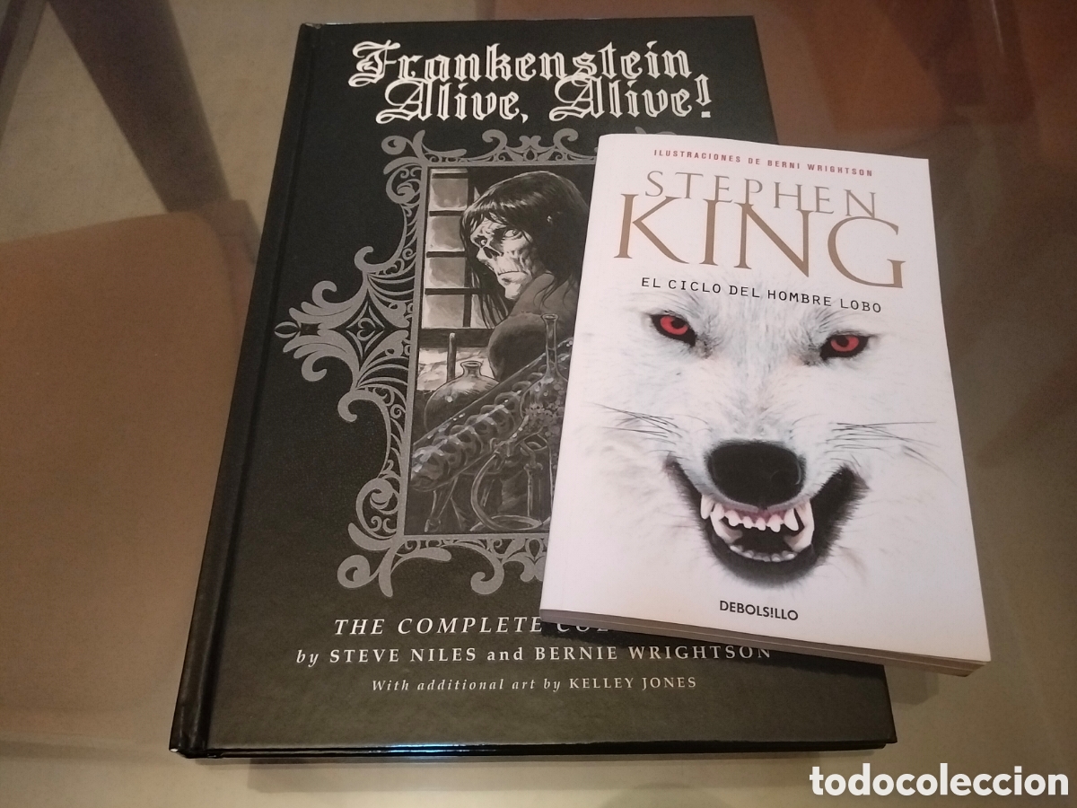 C&oacute;mics: Bernie Wrightson Frankenstein Alive Alive The Complete Collection & Ciclo del Hombre Lobo