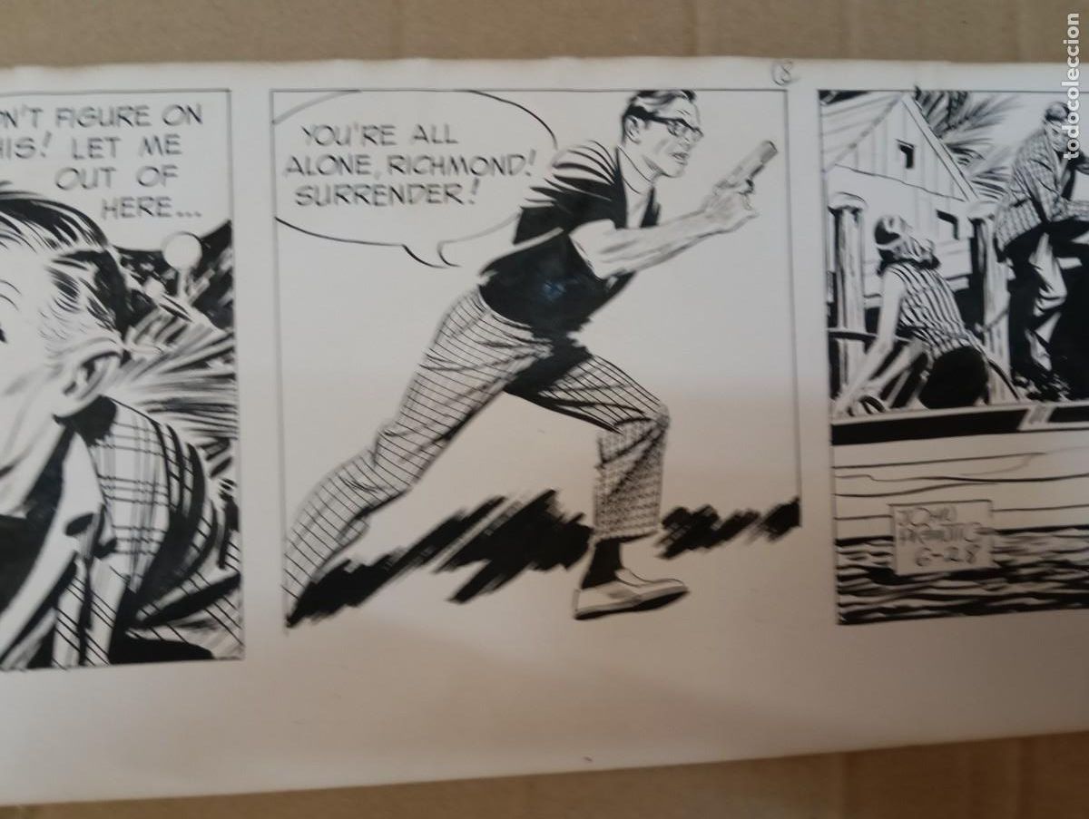 C&oacute;mics: TIRA ORIGINAL RIP KIRBY JOHN PRENTICE - Foto 3