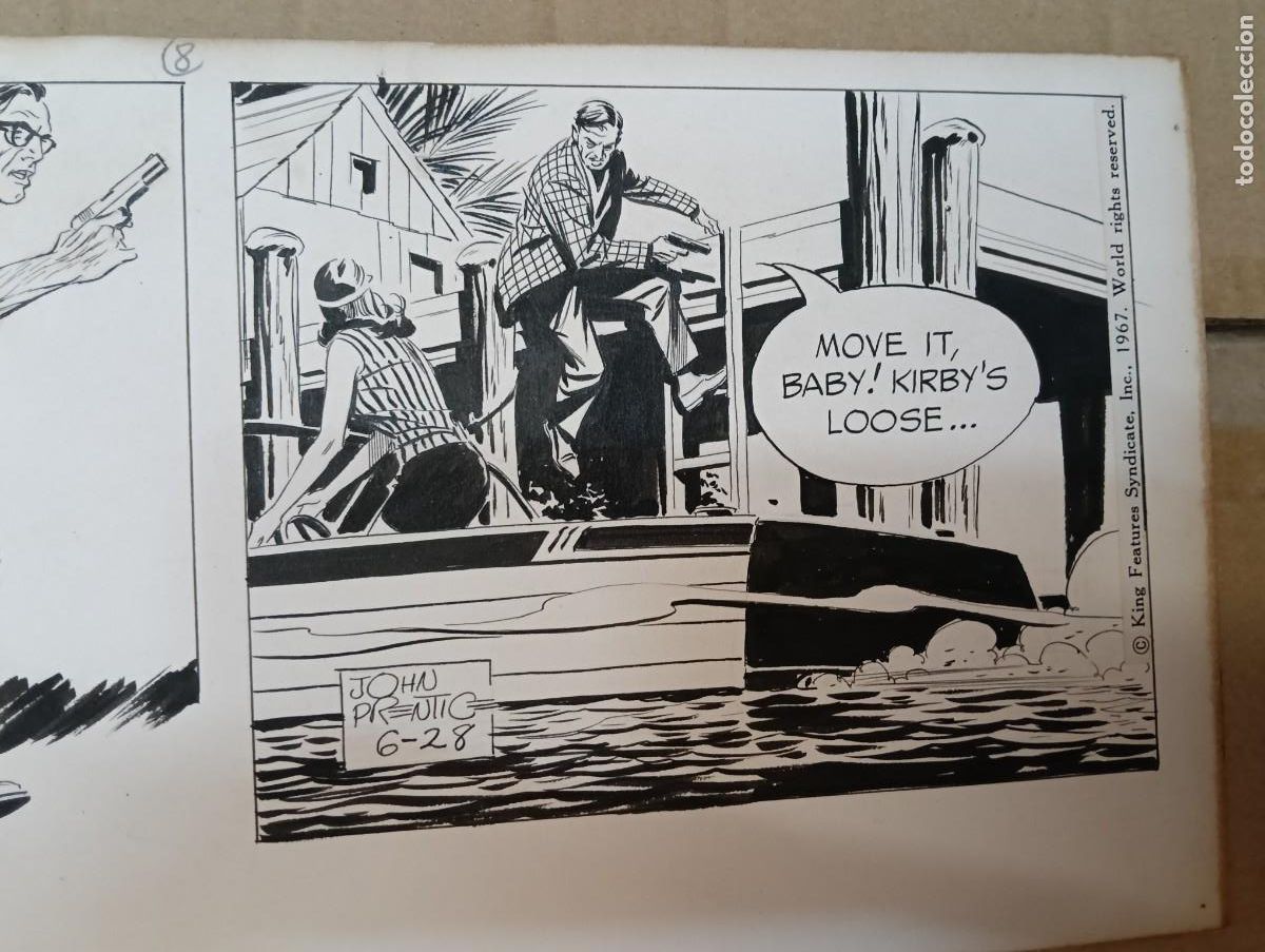 C&oacute;mics: TIRA ORIGINAL RIP KIRBY JOHN PRENTICE - Foto 4
