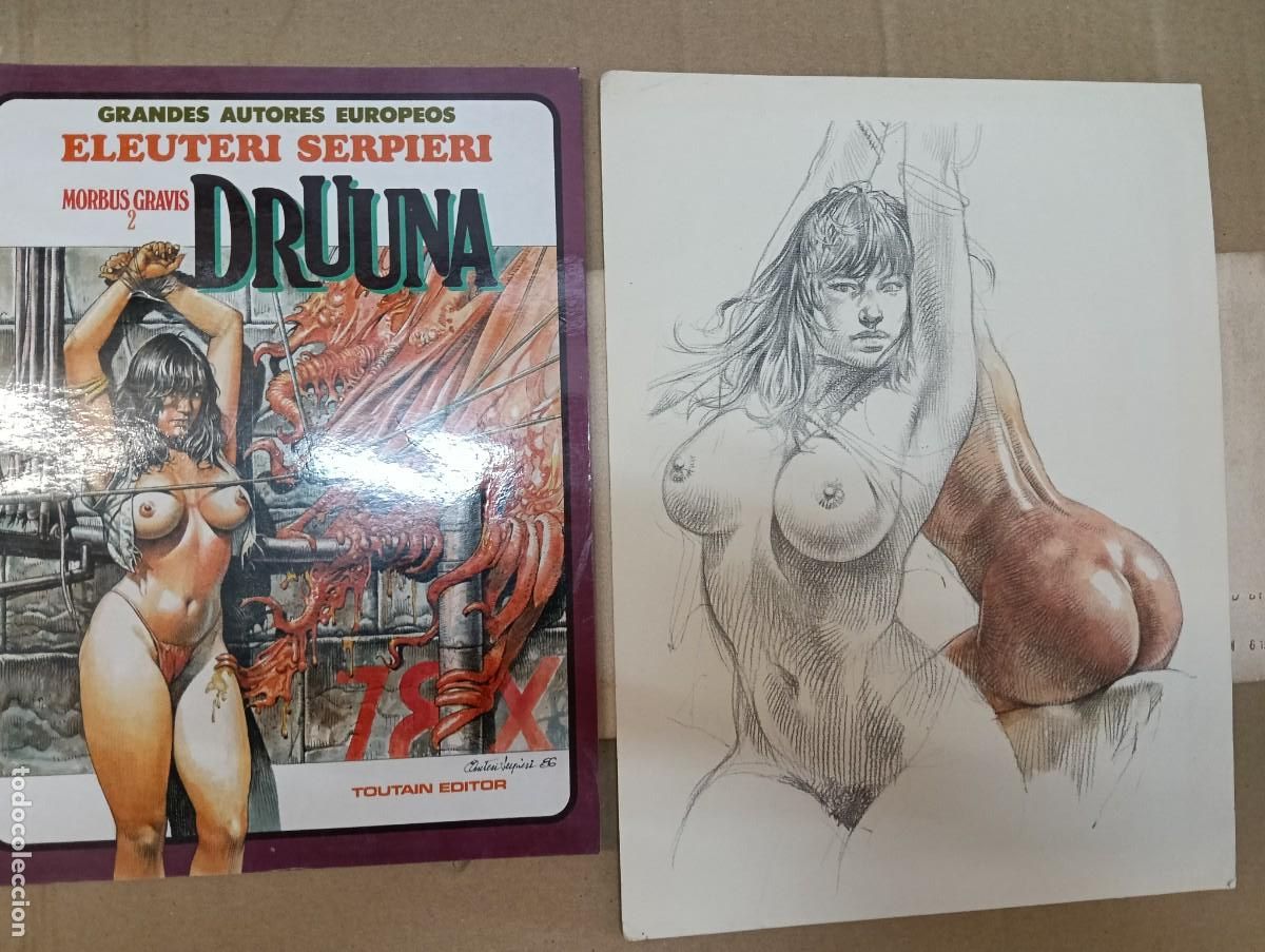 C&oacute;mics: ILUSTRACI&Oacute;N ELEUTERI SERPIERI DRUUNA