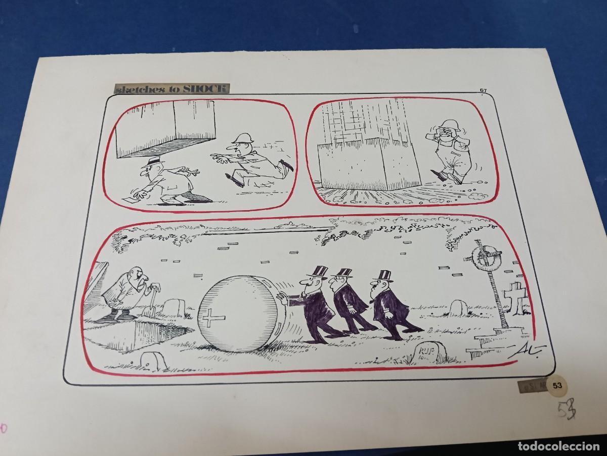 Comics: DIBUJO ORIGINAL DE ALFONS FIGUERES
