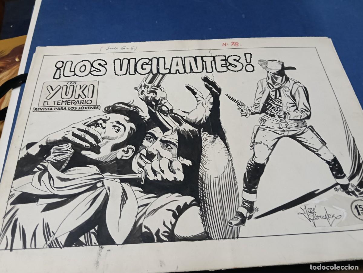 C&oacute;mics: ORIGINALES DE JOS&Eacute; GONZ&Aacute;LEZ LOS VIGILANTES
