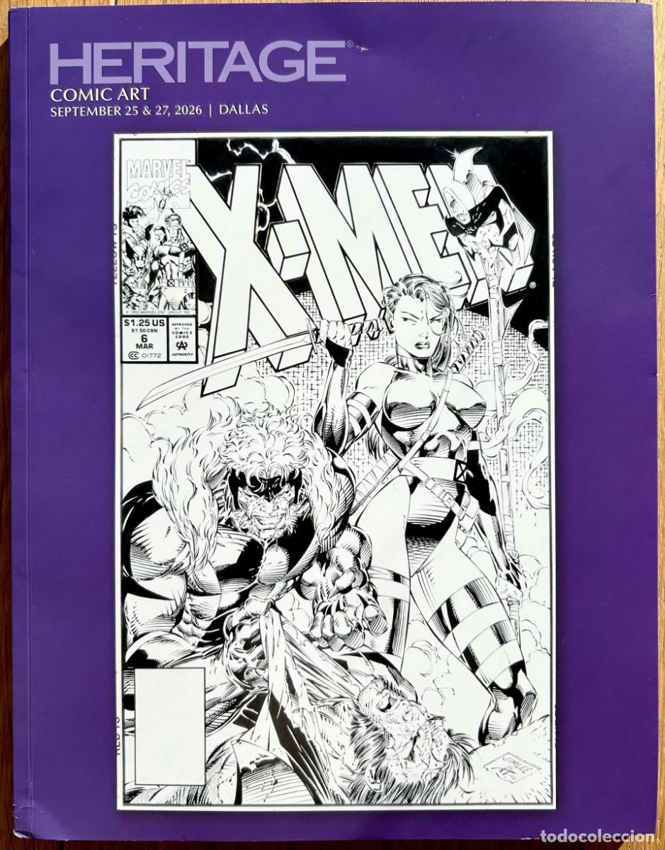 C&oacute;mics: Cat&aacute;logo Subasta HERITAGE - COMIC ART AUCTION Dallas 26-27 Septiembre 2026