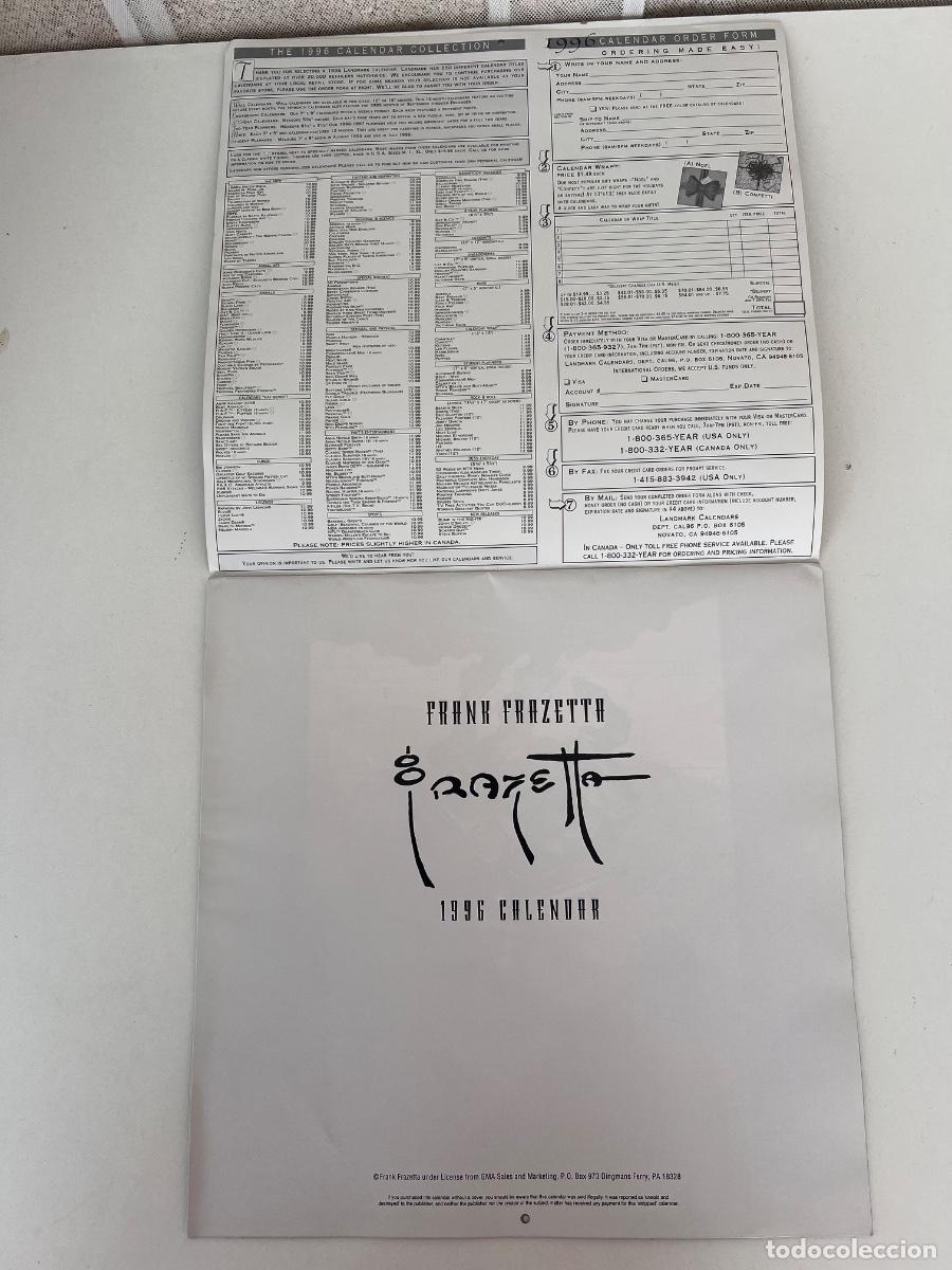 C&oacute;mics: FRANK FRAZETTA CALENDER 1996 - Foto 2