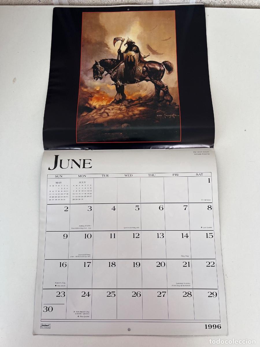 C&oacute;mics: FRANK FRAZETTA CALENDER 1996 - Foto 4