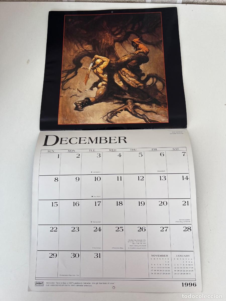 C&oacute;mics: FRANK FRAZETTA CALENDER 1996 - Foto 5