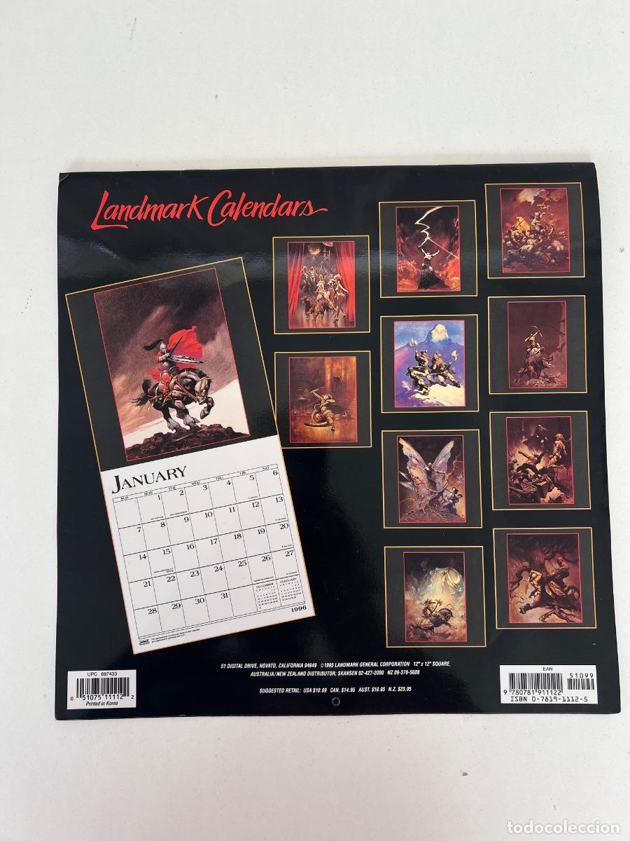 C&oacute;mics: FRANK FRAZETTA CALENDER 1996 - Foto 6