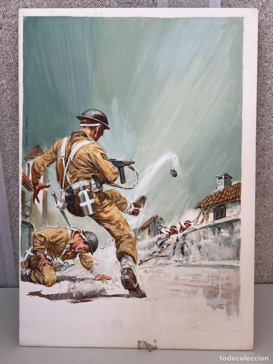 C&oacute;mics: LOPEZ ESPI PORTADA ORIGINAL CPL-541 ENGLAND - Foto 2