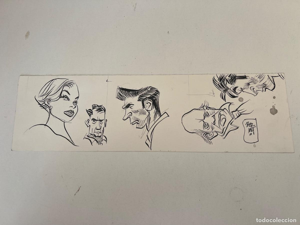 Comics: JORDI BERNET BOCETOS ORIGINAL TORPEDO 1936