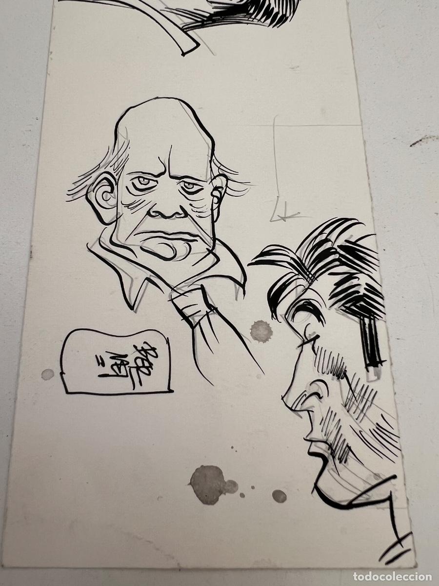 C&oacute;mics: JORDI BERNET BOCETOS ORIGINAL TORPEDO 1936 - Foto 3