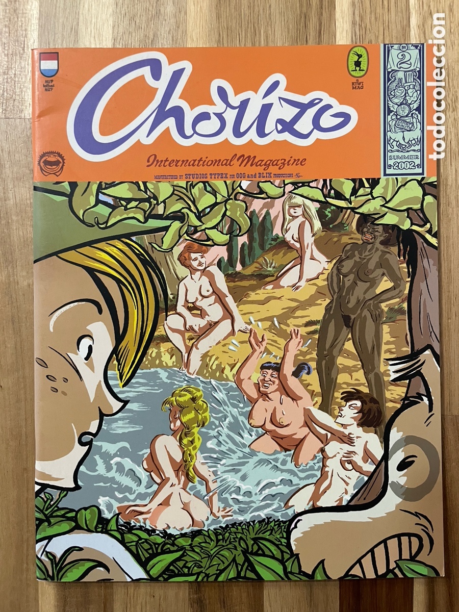 Comics: Chorizo. International Magazine. Estudios Typex. A&ntilde;o 2002.