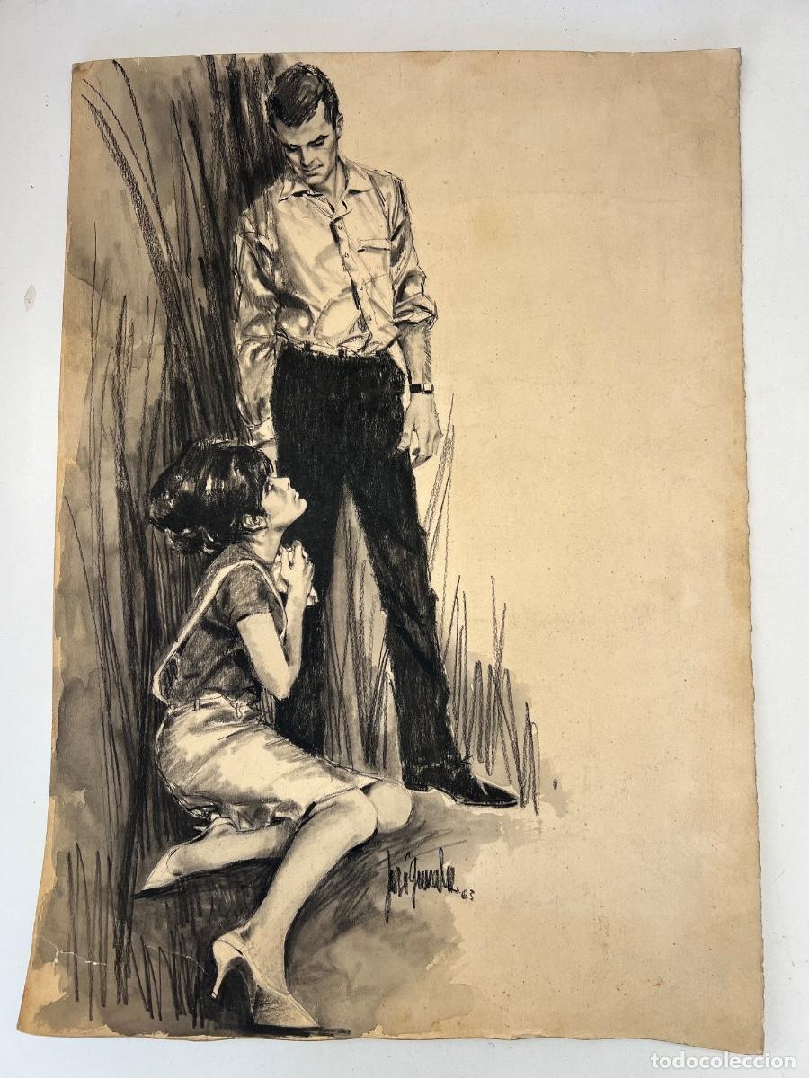 C&oacute;mics: JOSE GONZALEZ NAVARRO DIBUJO ORIGINAL SELECCIONES ILUSTRADAS 1963