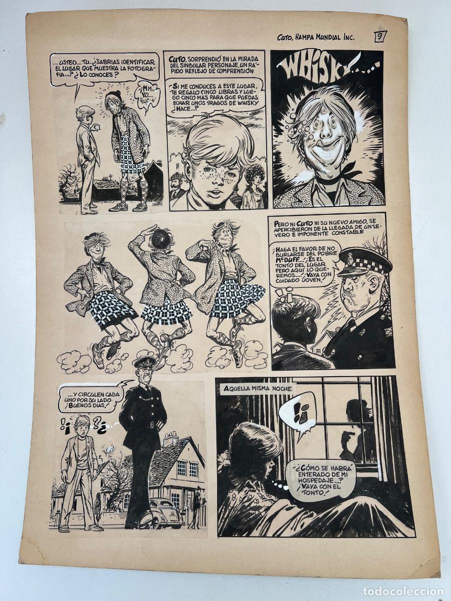 Comics: JESUS BLASCO PAGINA ORIGINAL CUTO HAMPA MUNDIAL INC