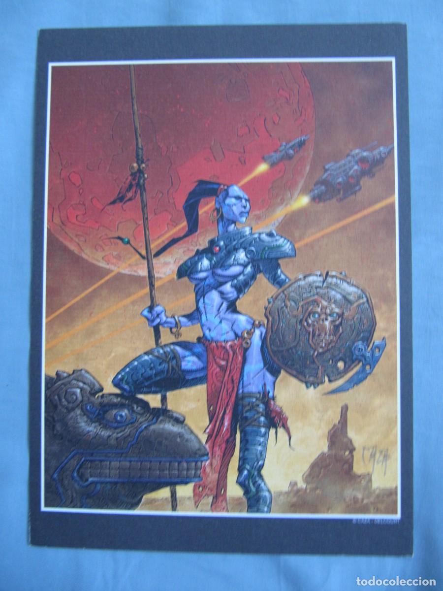 Comics: Caza &ndash; Kronozone - Ex Libris firmado y numerado - 18/250