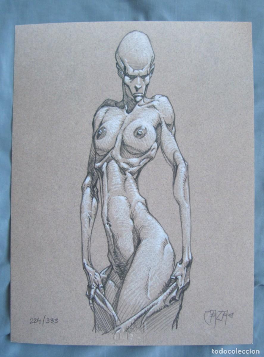 Comics : Caza - El Mundo de Arkadi - Ex Libris firmado y numerado - 224/333