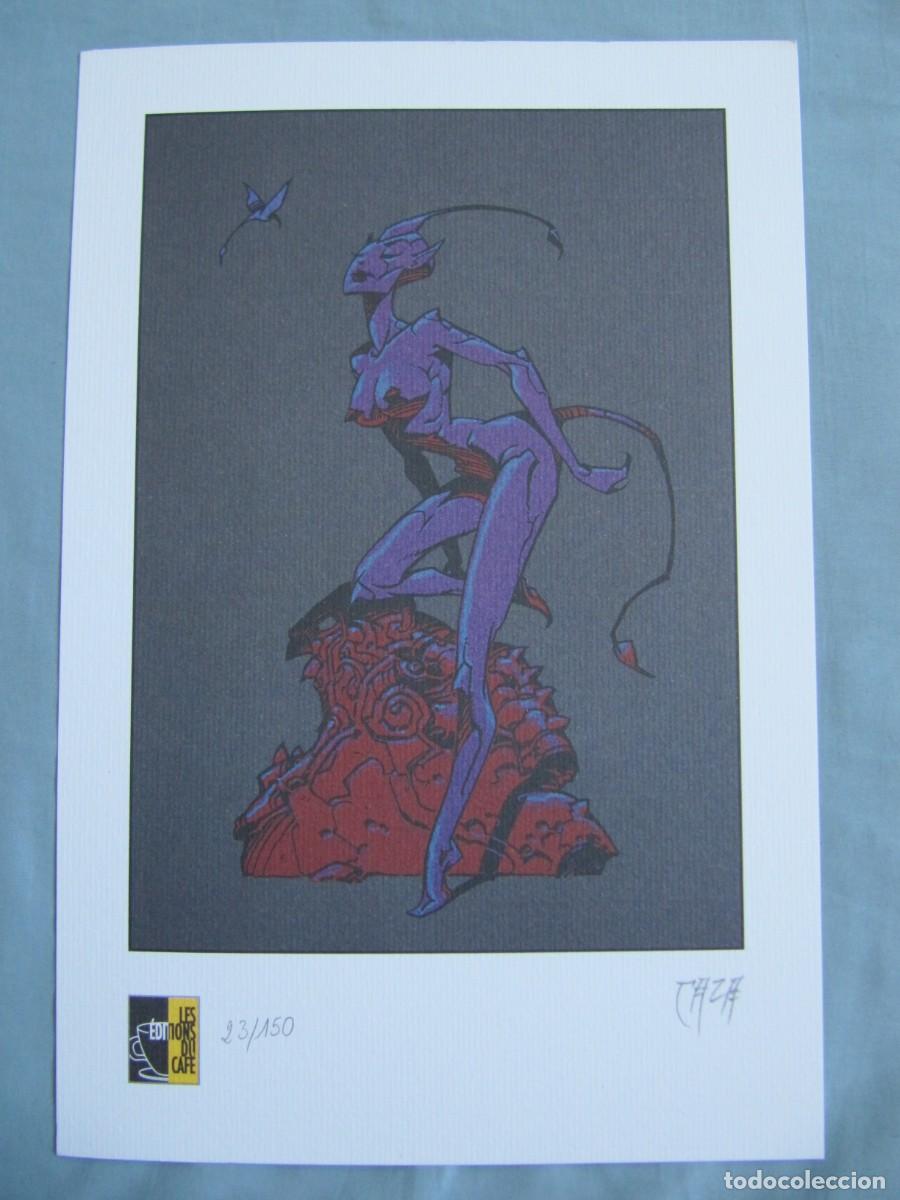 Comics: Caza- KRONOZONE - Ex libris - Firmado y numerado 23/150
