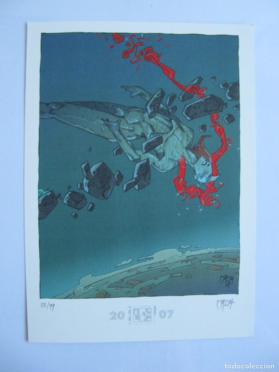 Fumetti: Caza - El Mundo de Arkadi - Ex Libris firmado y numerado - 83/99