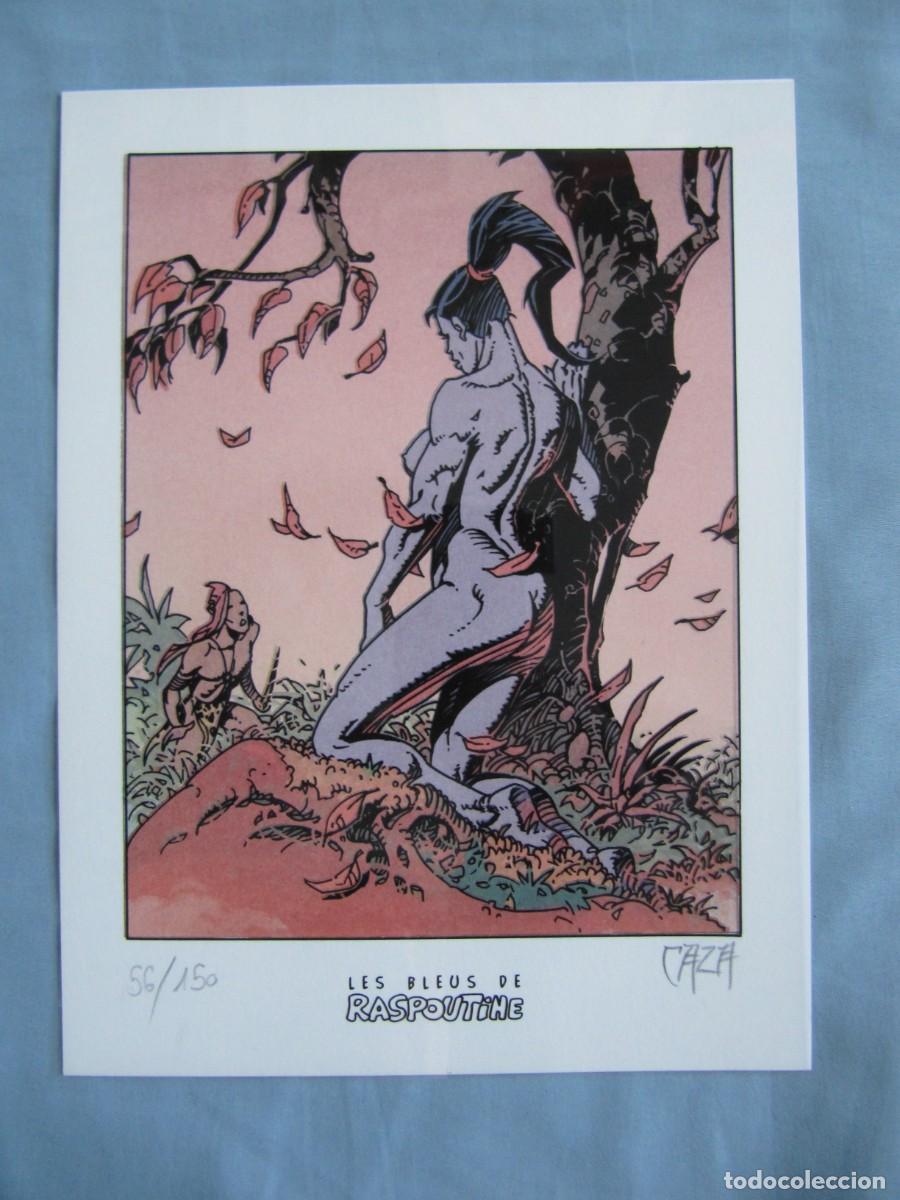 Comics : Caza - Ex-Libris - El mundo de Arkadi - Firmado y numerado - 56/150