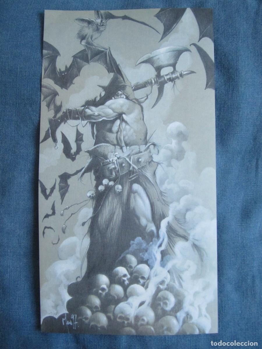 Comics: CIVIELLO - GUERRIER - EX LIBRIS FIRMADO Y NUMERADO