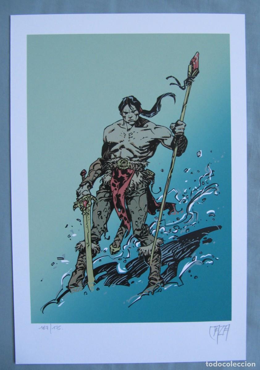 Comics: Caza - El mundo de Arkadi &ndash; Lamina firmada y numerada
