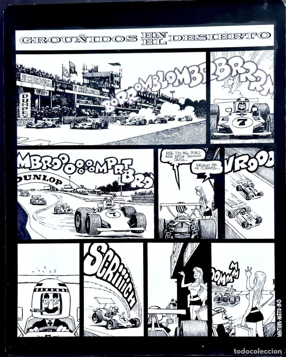 Comics: GROU&Ntilde;IDOS EN EL DESIERTO EL JUEVES 155 Enrique Ventura y Nieto 1980 Tiran mas 2 T... que 2 Carretas