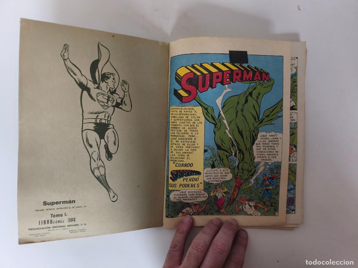 C&oacute;mics: SUPERMAN LIBROC&Oacute;MIC TOMO I &ndash; NOVARO &ndash; 1973 - Foto 3