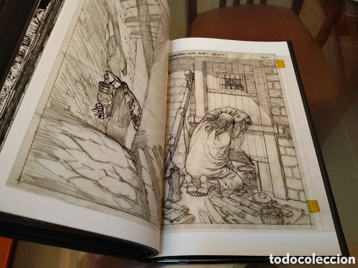 C&oacute;mics: Bernie Wrightson Frankenstein Alive Alive The Complete Collection IDW 2018 - Foto 6