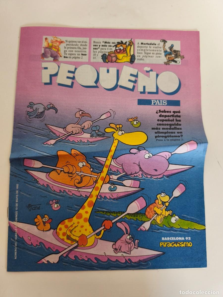 C&oacute;mics: peque&ntilde;o pa&iacute;s n&ordm; 545 &ndash; 10 mayo 1992 &ndash; barcelona 92 &ndash; mortadelo &ndash; pirag&uuml;ismo