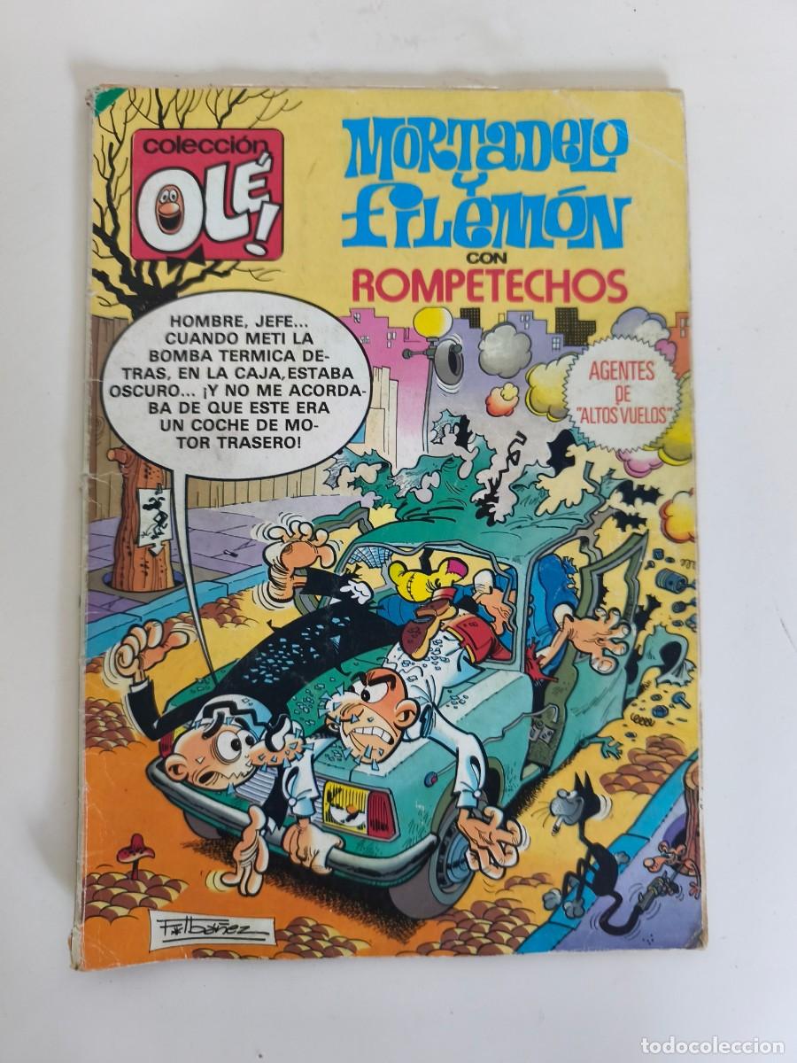 C&oacute;mics: mortadelo y filem&oacute;n con rompetechos n&ordm; 206 &ndash; ol&eacute; &ndash; bruguera 1983