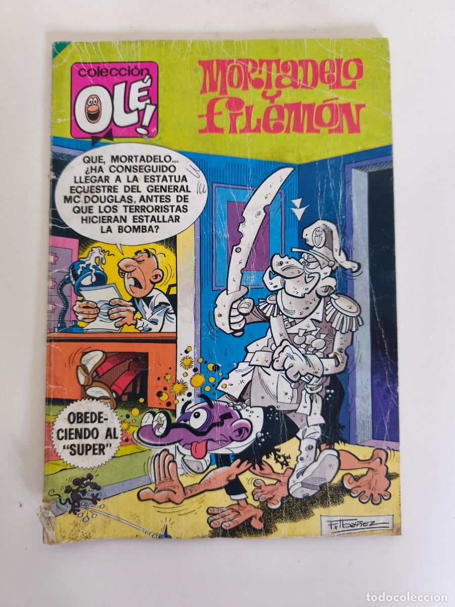 Comics : mortadelo y filem&oacute;n n&ordm; 204 &ndash; ol&eacute; &ndash; obedeciendo al s&uacute;per &ndash; bruguera 1983