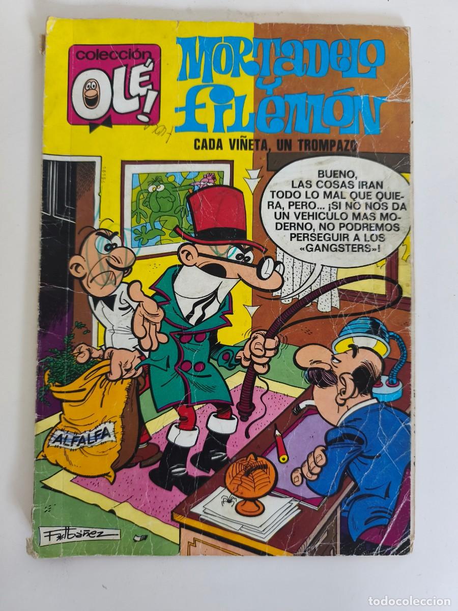 Comics: mortadelo y filem&oacute;n &ndash; cada vi&ntilde;eta, un trompazo &ndash; ol&eacute; n&ordm; 86 &ndash; bruguera 1983