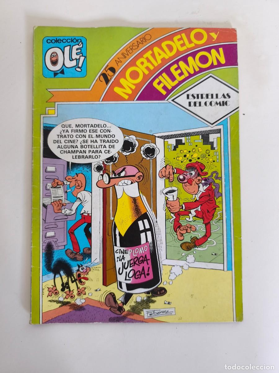 C&oacute;mics: mortadelo y filem&oacute;n n&ordm; 270 &ndash; estrellas del c&oacute;mic &ndash; 25 aniversario &ndash; ol&eacute; bruguera 1983