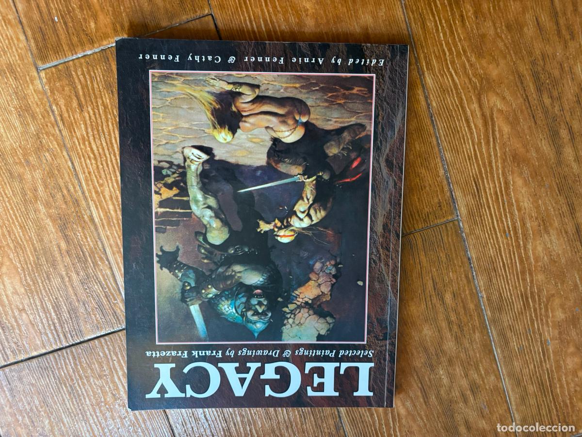 FRANK FRAZETTA : LEGACY - LIBRO DE PINTURAS E ILUSTRACIONES DEL MAESTRO- 190 PÁGINAS- 1999 | todocoleccion (Buy It Now)