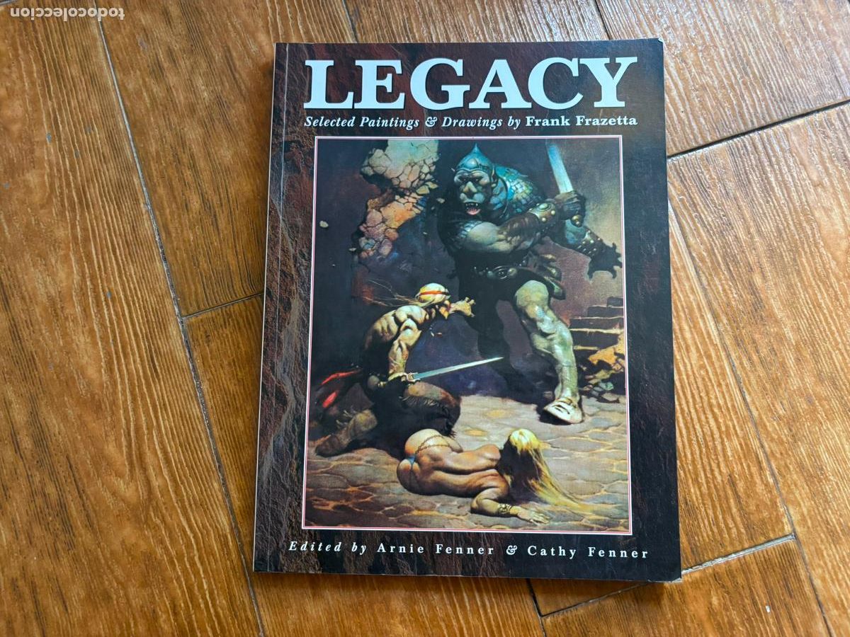 Comics: FRANK FRAZETTA : LEGACY - LIBRO DE PINTURAS E ILUSTRACIONES DEL MAESTRO- 190 P&Aacute;GINAS- 1999
