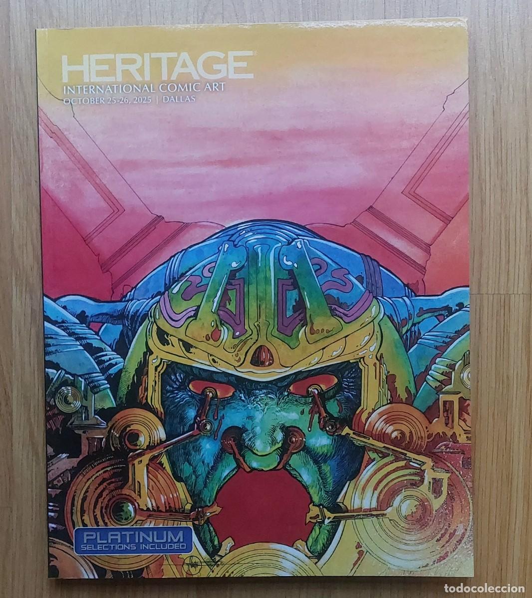 Comics: CAT&Aacute;LOGO SUBASTA HERITAGE -COMIC ART INTERNACIONAL OCTUBRE 25-26 2026 - DALLAS- COVER MOEBIUS