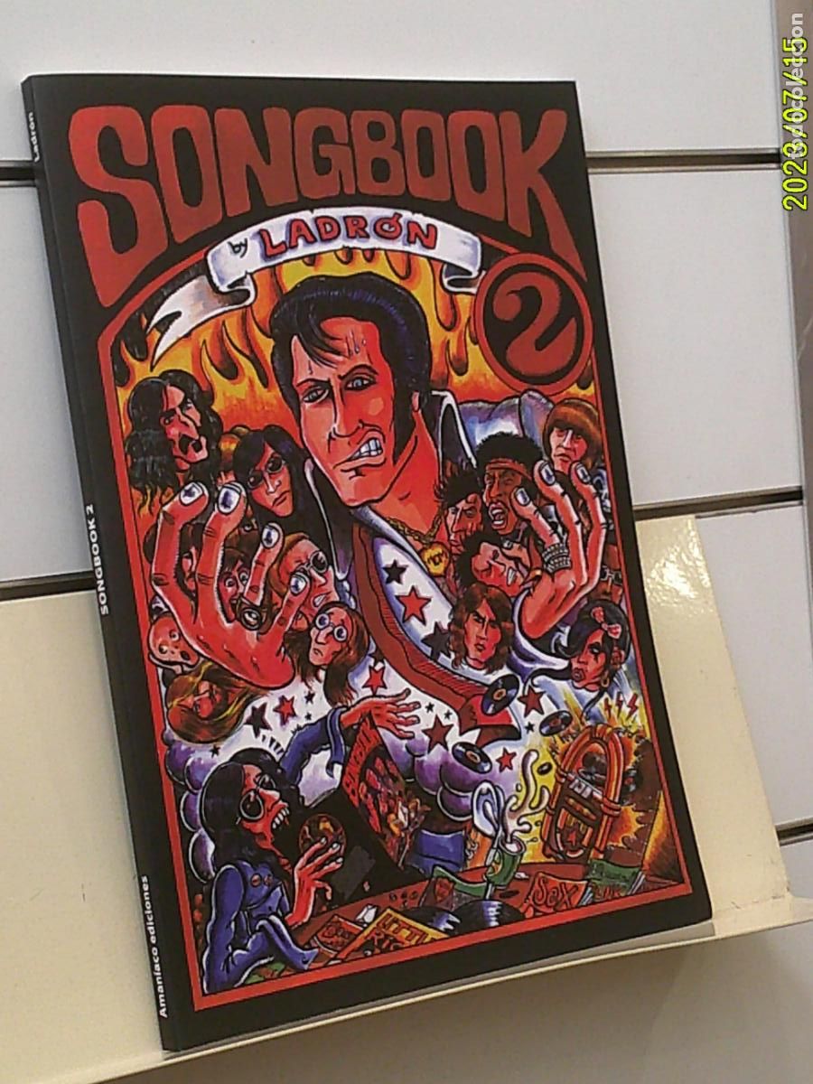 C&oacute;mics: SONGBOOK BY LADRON - AMANIACO EDICIONES COLABORA RUTA 66