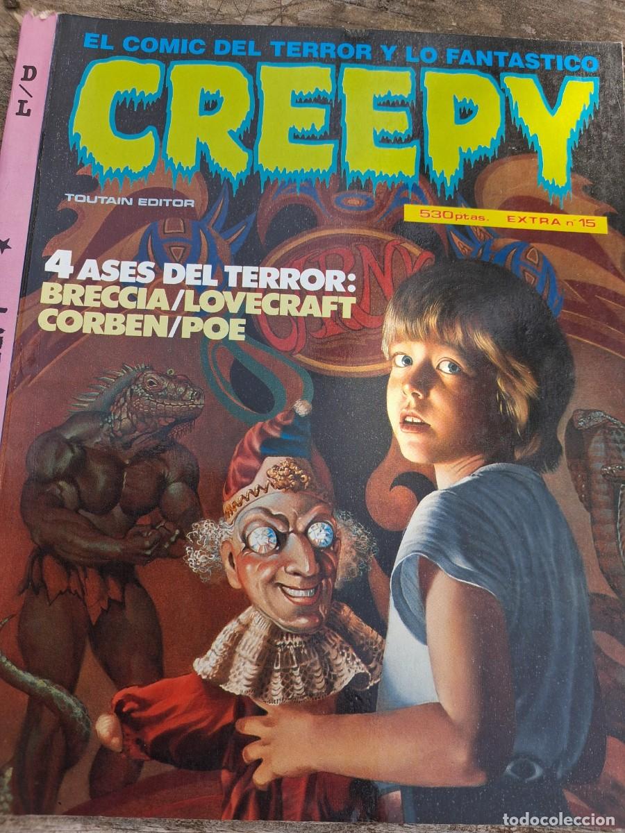 Comics : creepy extra 15 - lamina cubierta de comic toutain - creepshow