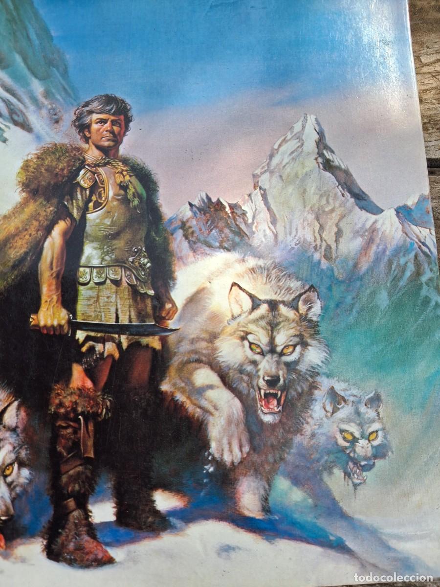 C&oacute;mics: l&aacute;mina original en cartulina - toutain - Frazetta o Richard Corben.. - a4 aprox.