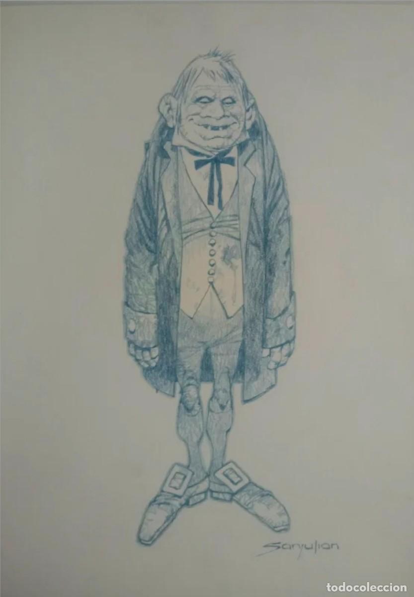 Comics : Cousin Eerie dibujo original por Sanjulian