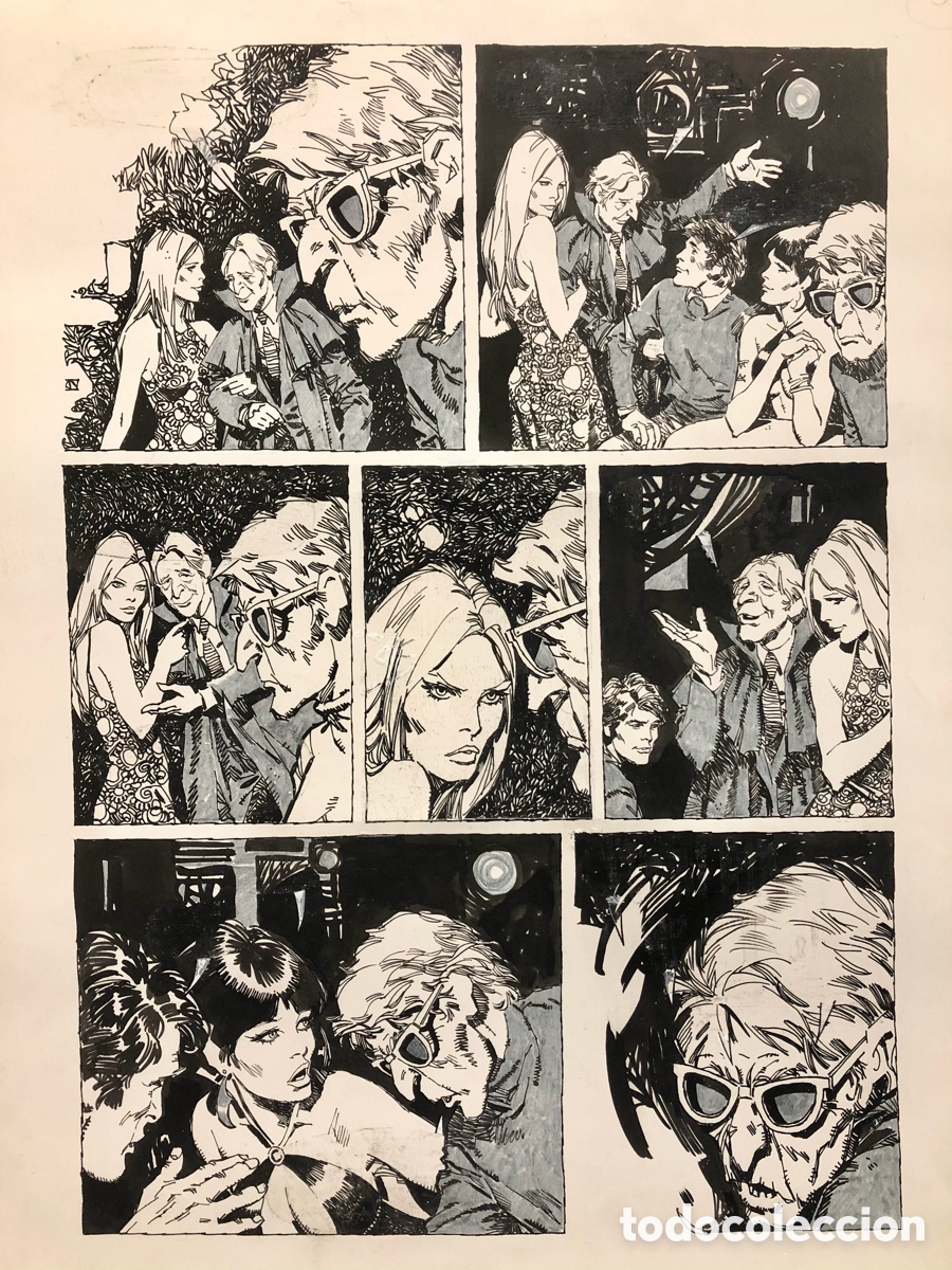 C&oacute;mics: JOS&Eacute; &ldquo;PEPE&rdquo; GONZ&Aacute;LEZ - P&aacute;gina original Vampirella