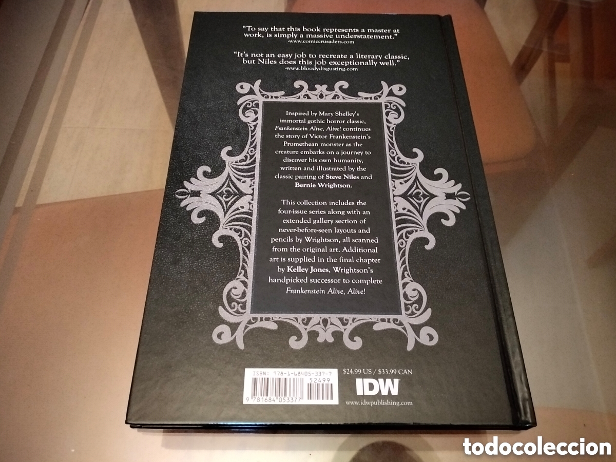 C&oacute;mics: Bernie Wrightson Frankenstein Alive Alive The Complete Collection IDW - Foto 5