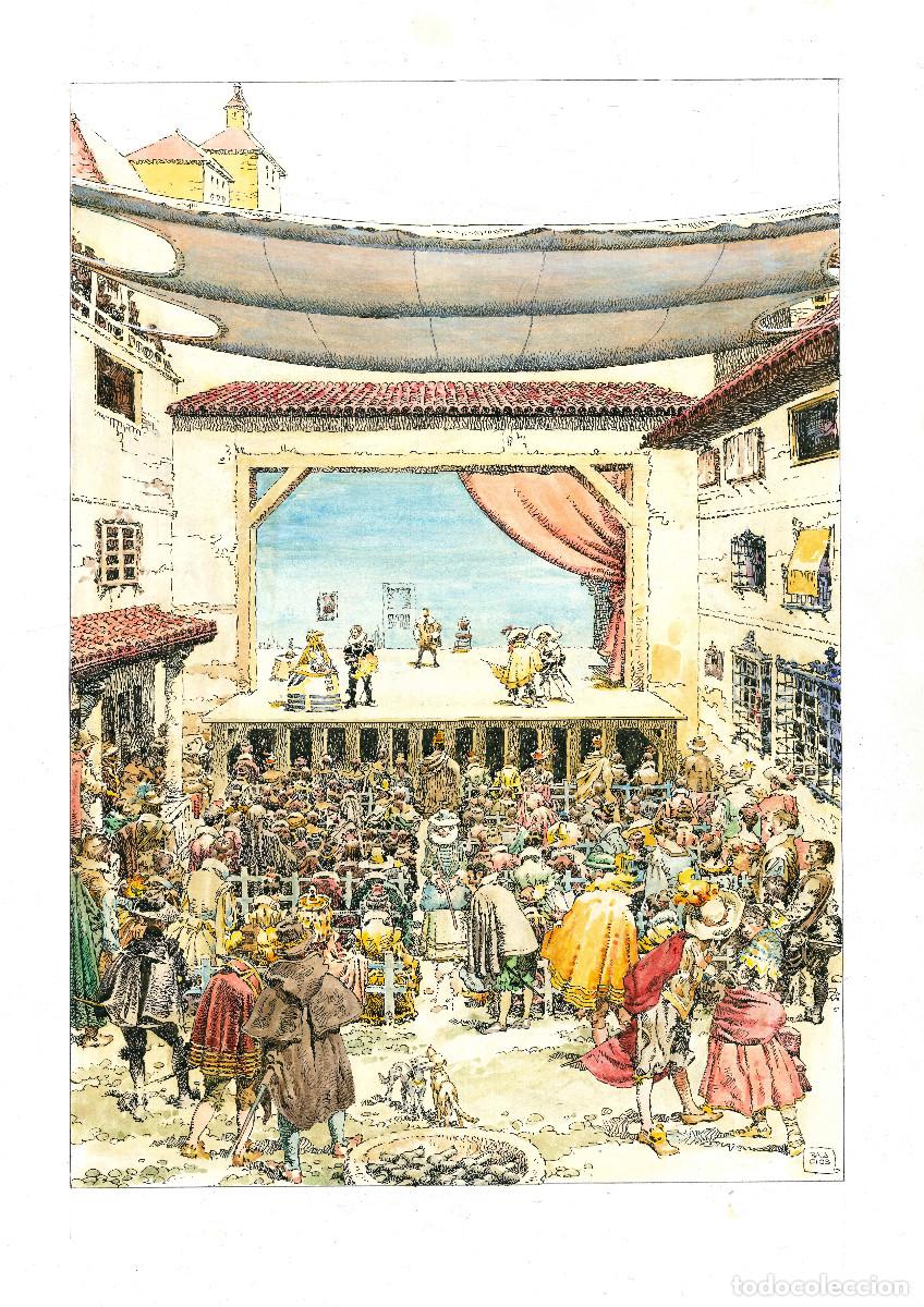 C&oacute;mics: Antonio Hern&aacute;ndez Palacios, &rdquo;Corral de comedias de Almagro&rdquo;